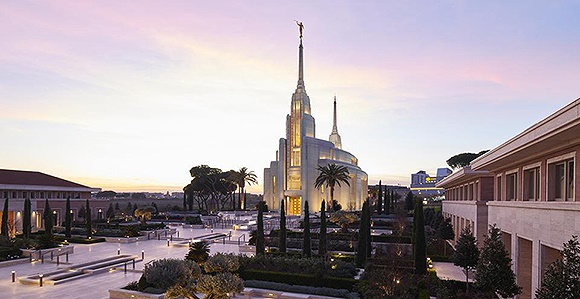 rome temple tour lds